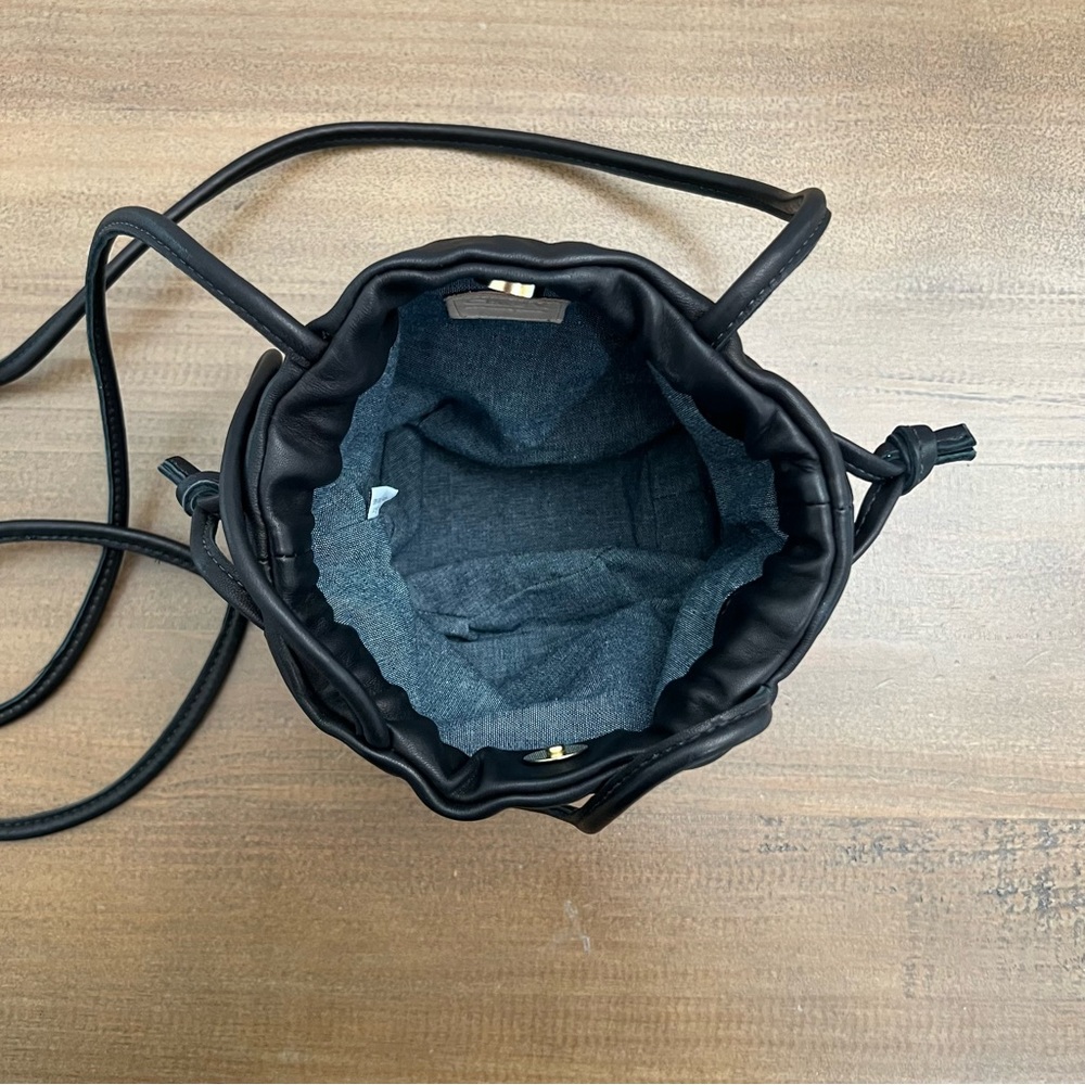 Clare V. Italian Nappa Emma Bag in Black - Picture 11 of 15